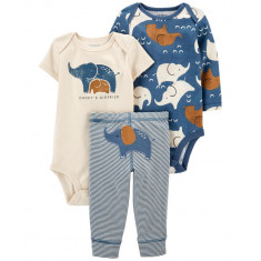 Conjunto 3 peças - Carter's (Tam:3meses) STYLE 1M751110