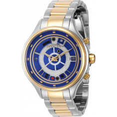 Invicta Women's 41391 Star Wars Quartz Multifunction Blue, Silver Dial Watch