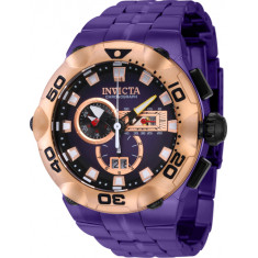 Invicta Men's 41726 Subaqua Quartz Chronograph Purple Dial Watch