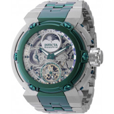 Invicta Men's 43944 Coalition Forces Automatic 2 Hand Green, Silver Dial Watch