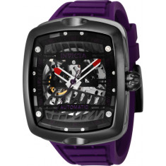 Invicta Men's 44041 S1 Rally Automatic 3 Hand Purple, Black Dial Watch