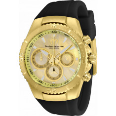Technomarine Women's TM-220072 Manta  Quartz Chronograph Gold Dial Watch