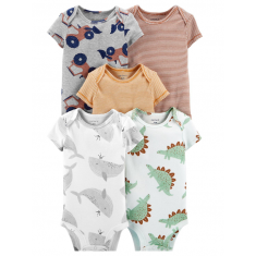 Kit 5 Bodys - Carter's Tamanho NB/RN
