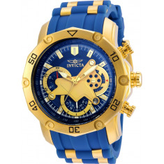 Invicta Men's 22798 Pro Diver Quartz 3 Hand Blue Dial Watch