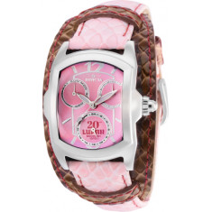 Invicta Women's 38007 Lupah Quartz Chronograph Pink Dial Watch