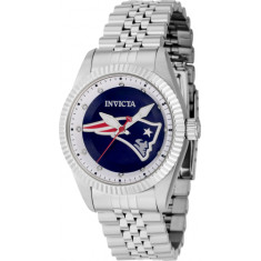Invicta Women's 42506 NFL New England Patriots Quartz 2 Hand Navy Blue Dial Watch