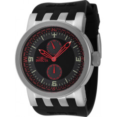 Invicta Men's 44224 DNA Quartz Multifunction Black, Grey, Red Dial Watch