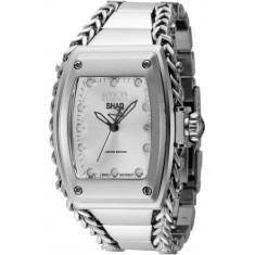 Invicta Women's 43358 SHAQ Quartz Multifunction Silver Dial Watch
