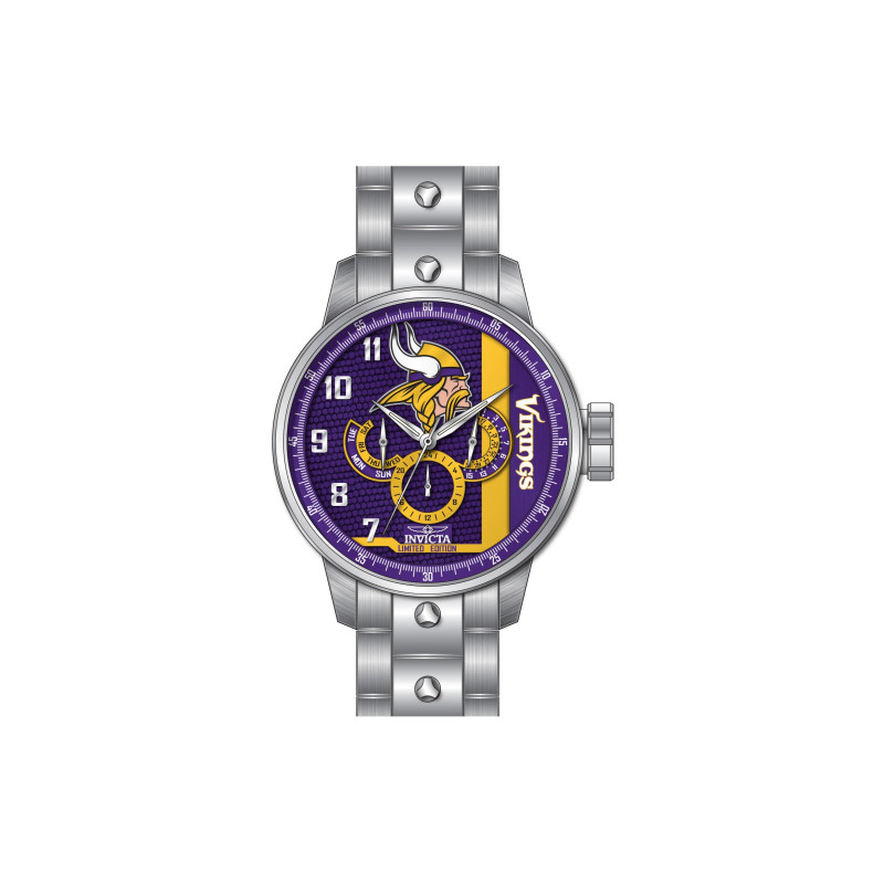 Invicta NFL - Minnesota Vikings 45142 Men's Quartz Watch - 48mm