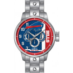 Invicta Men's 45134 NFL Buffalo Bills Quartz Chronograph Red, White, Blue Dial Watch