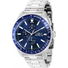 Invicta Men's 38965 Aviator Quartz 3 Hand Blue Dial Watch