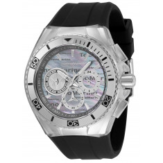 Technomarine Men's TM-120023 Cruise Quartz Chronograph Grey, Silver Dial Watch