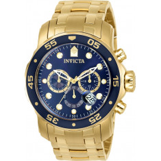 Invicta Men's 0073 Pro Diver Quartz Chronograph Blue Dial Watch