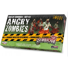Figuras Zombicide Angry Zombies Box Of Zombies, Set 3