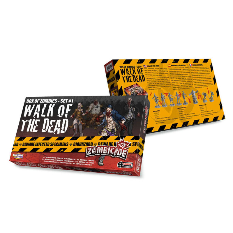 Figuras Zombicide Walk of the Dead, Set 1