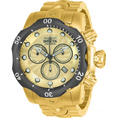 Invicta Men's 23894 Venom Quartz Chronograph Gold Dial Watch
