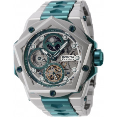 Invicta Men's 44599 Helios Automatic 2 Hand Green, Silver Dial Watch