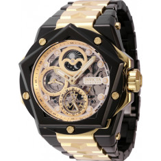 Invicta Men's 44602 Helios Automatic 2 Hand Gold, Silver Dial Watch