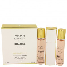 Mini EDP Spray Feminino - Chanel - Coco Mademoiselle - 3  x 21 ml