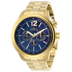Invicta Men's 28896 Aviator Quartz Chronograph Blue Dial Watch