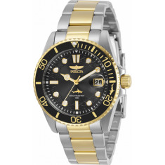 Invicta Women's 30483 Pro Diver Quartz 3 Hand Black Dial Watch