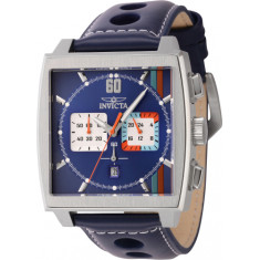 Invicta Men's 44299 S1 Rally Quartz Multifunction Blue, Silver, Orange, Light Blue Dial Watch