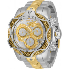 Invicta Men's 31514 Reserve Quartz Chronograph Silver, Gold Dial Watch