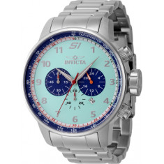 Invicta Men's 44949 S1 Rally Quartz Chronograph Blue, Turquoise, White Dial Watch