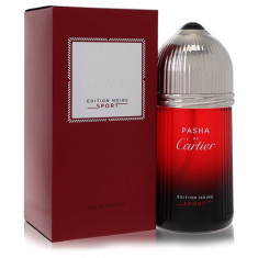 Eau De Toilette Spray Masculino - Cartier - Pasha De Cartier Noire Sport - 100 ml