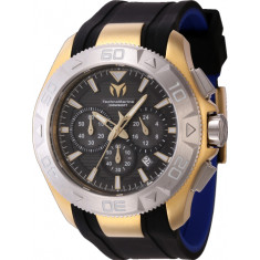 Technomarine Men's TM-622005 UF6 None Quartz Chronograph Black Dial Watch