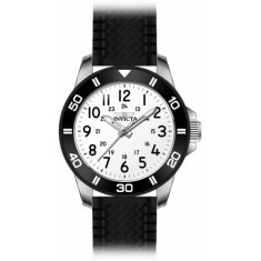 Invicta Men's 43629 Pro Diver Quartz 3 Hand White Dial Watch