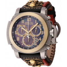 Invicta Men's 44725 Reserve Quartz Chronograph Gold, Black Dial Watch