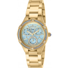 Invicta Women's 40382 Angel Quartz Chronograph Blue Dial Watch
