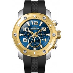 Invicta Men's 45740 Pro Diver Quartz Chronograph Blue Dial Watch