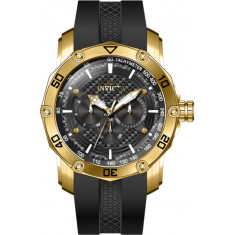 Invicta Men's 45742 Pro Diver Quartz Chronograph Black Dial Watch