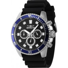 Invicta Men's 46118 Pro Diver Quartz Chronograph Black Dial Watch