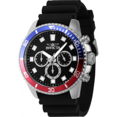 Invicta Men's 46119 Pro Diver Quartz Chronograph Black Dial Watch