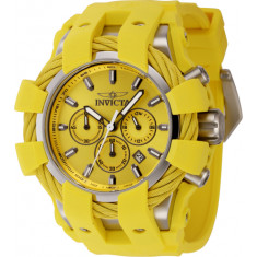 Invicta Men's 45165 Bolt  Quartz Chronograph Yellow Dial Watch