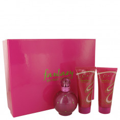 Gift Set - 33 oz Eau De Parfum Spray + 33 oz Body Souffle + 33 oz Shower Gel Feminino - Britney Spears - Fantasy - --