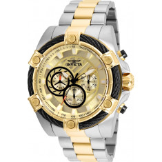 Invicta Men's 25518 Bolt Quartz Chronograph Gold Dial Watch