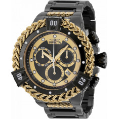 Invicta Men's 35569 Bolt Quartz Chronograph Gold, Black Dial Watch