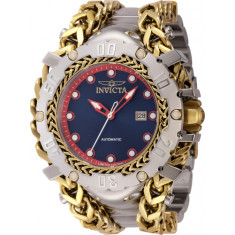 Invicta Men's 46226 Gladiator Automatic 3 Hand Red, Blue Dial Watch