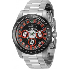 Invicta Men's 44643 Speedway Quartz Chronograph Black Dial Watch