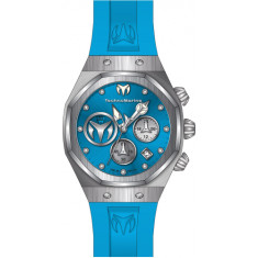 Technomarine Women's TM-523006 Reef Quartz Chronograph Silver, Sky Blue Dial Watch