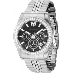 Technomarine Men's TM-222039 Manta  Quartz Chronograph Black Dial Watch