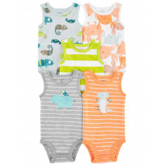 Kit Body Infantil - 5 Peças - Tamanho 3M - Carters - Style 1N043110