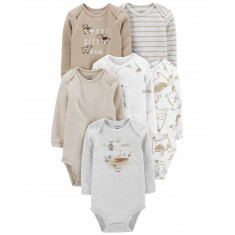 Body Infantil - Tamanho 3M - Carters - Kit com 6