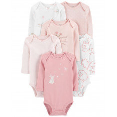 Body Infantil - Tamanho 6M - Carters - Kit com 6