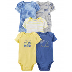 Body Infantil - Tamanho 3M - Carters - Kit com 5 peças