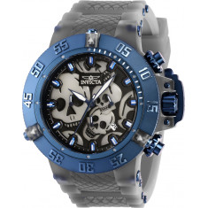 Invicta Men's 37329 Subaqua  Quartz Chronograph Black, Blue, White Dial Watch